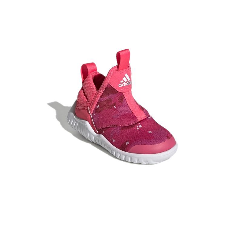Adidas Rapida Comfortable Versatile Breathable Low-Top Walking Shoes Baby Shoes Pink EE9331