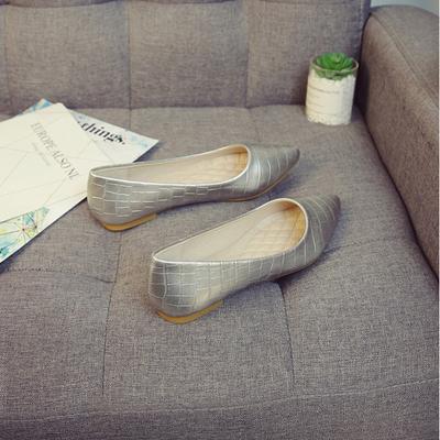 Damenschuhe 31-43 2025 Neue spitze Ballerinas mit weicher Sohle Übergrößen Schuhe Damen Arbeitsschuhe Bequem für die Arbeit Slipper Einfarbig