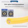 Waterproof Outdoor 2-Core Extension Cord Power Strip with Flexible Beef Tendon Wire