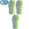 2/10pcs Unisex Soft Memory Foam Orthopedic Insoles Breathable Deodorizing Shoes Sports Anti-sweat Antibacterial Shoe Accessories