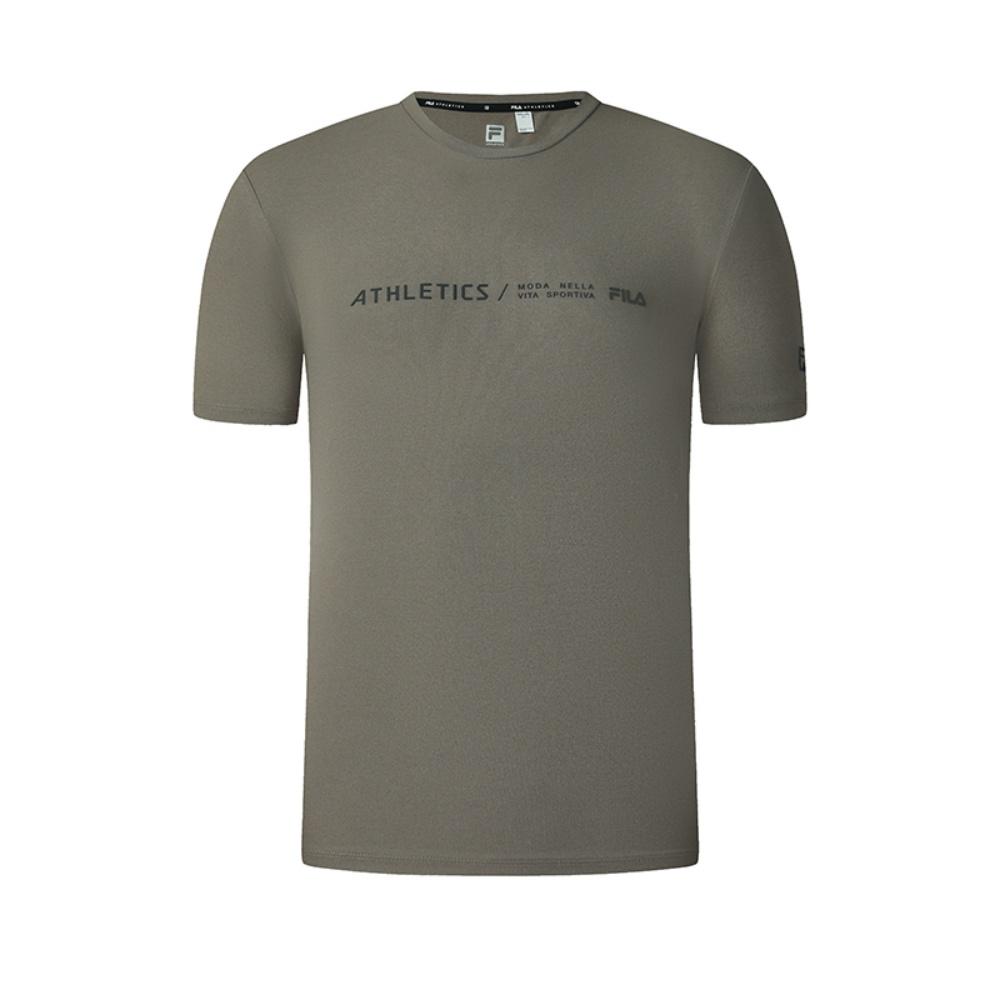 New FILA Fitness T Shirts Men's Woody Umber A11M531109FBN