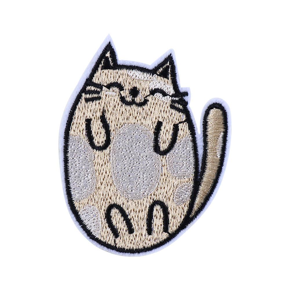 Kitty Repair Sewing Jeans Jacket Embroidered Cloth Sticker Appliques Sewing Fabric Badges Patches