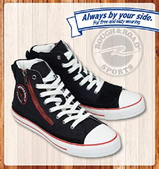 Motorcycle Shoes Rough Riding Sneakers RR5837 Wine RR5837WN250 ROUGH&ROAD 25.0cm