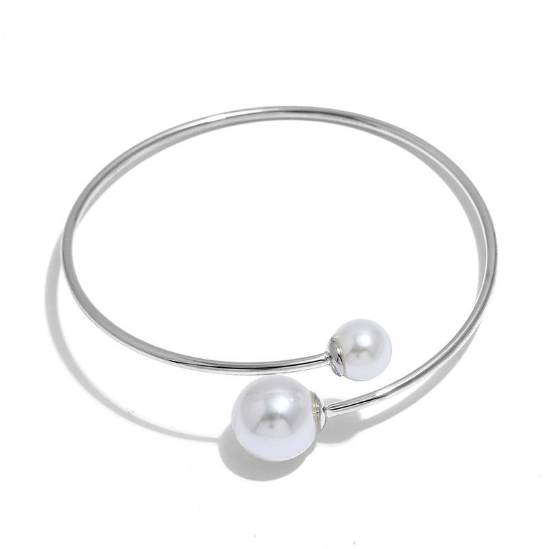 Wish Cross Pearl Bracelet: Stylish Japanese-Korean Fashion Accessory for Women