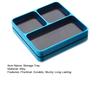 Yousheng Magnetic Electronic Repair Screws Organizer Parts Tray 3 Compartments Multipurpose Screws Holder Magnet Tool Tray