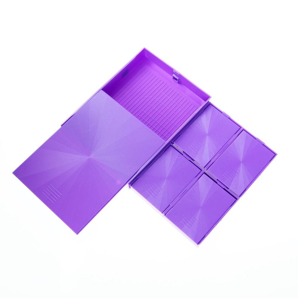 Multi-grid Diamond Sorting Tray Anti-spill Diamond Sorting Plate New Drill Storage Box Art Lovers