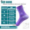 Unisex Compression Ankle Support Socks Compression Running Ankle Socks Wicking Cushioned Athletic Relief  Socks