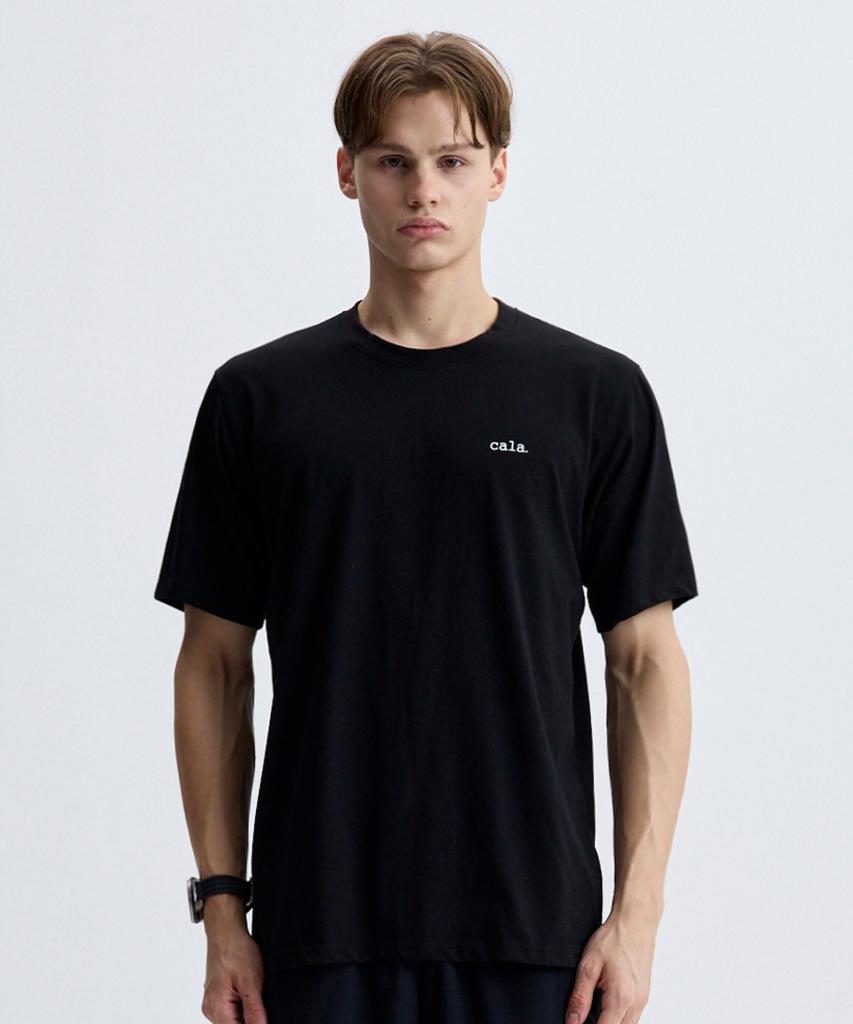 Kalla Logo Performance Balance Fit Short Sleeve T-Shirt_Black