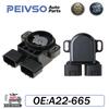 A22-665 TPS New High Quality Throttle Position Sensor For Nissan Infiniti Maxima 2.0L A22665W00 A22-665-W00