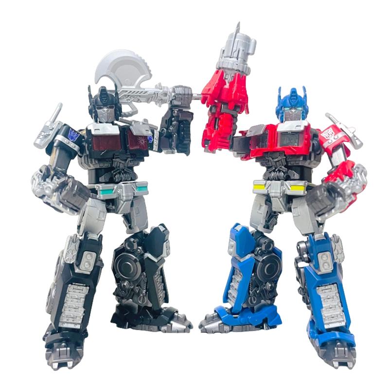 Transformers: Rise of the Beasts Optimus Prime Robot Toys Bumblebee Action Figures Assembling Building Blocks Children Gift