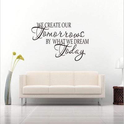 Removable Quote Word Decal Vinyl Art Wall Stickers Home Room Decor Bedroom LH