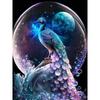 Round Diy Painting Diamond Full Cross Stitch 3d Animal Scene Home Decorative Art Painting Architectural Diamond Painting 5d Diamond Art Painting