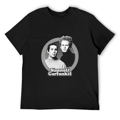Simon & Garfunkel T-Shirt Customs Design Your Own Vintage T Shirts Funny T Shirts for Men