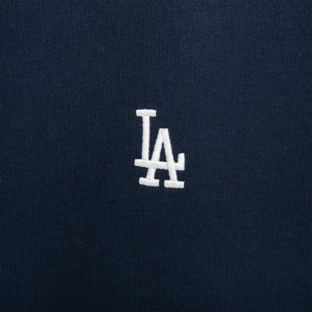 Mlb Kids La Dodgers Point Logo Sweat Dress Blues 14443523