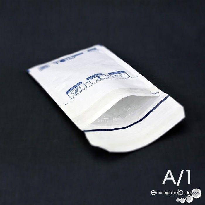 Enveloppes à bulles - Enveloppebulle - Lot de 10 - Format A/1 - Blanc - Fermeture autocollante