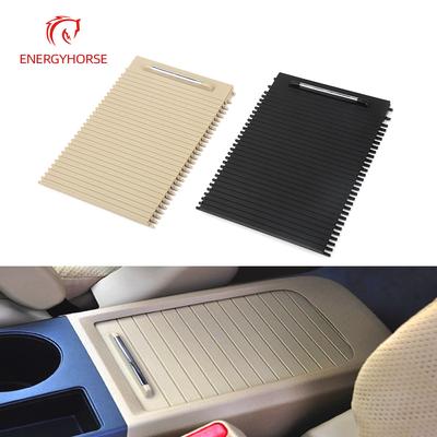 Para Honda RE1 RE2 RE4 Caja de Almacenamiento con Reposabrazos para Consola de Coche Cubierta de Persiana Deslizante Portavasos con Tapa Enrollable Para Honda CRV
