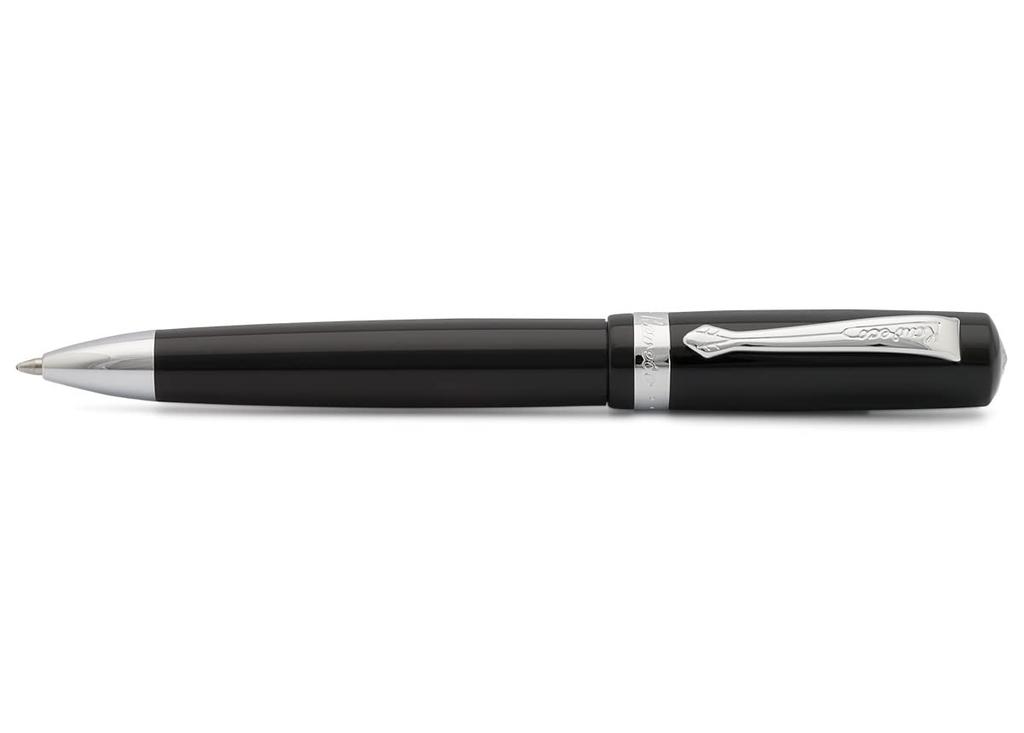 Kaweco Student Black Ballpoint Officially Imported Pen, Oil-Based, STBP-BK,