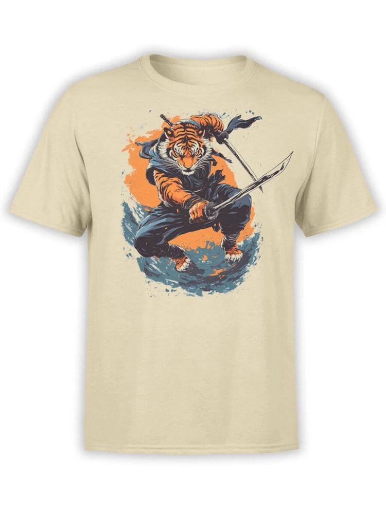 Tiger Tshirt Collection Ninja Tiger Tshirt Unisex S