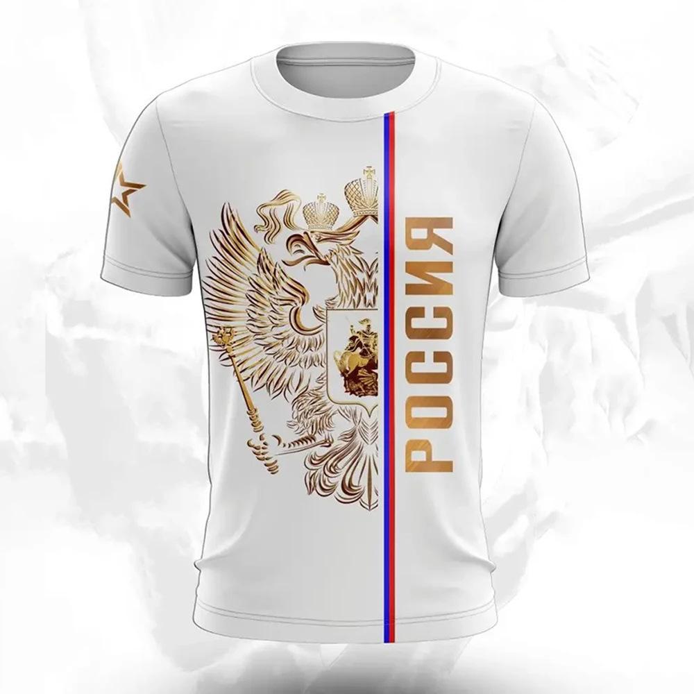 

Футболка мужская модная с круглым вырезом и короткими рукавами, с 3D цифровой печатью в виде флага XS