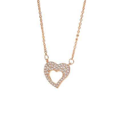 New Best-selling "Love Companion" Necklace - Heart-shaped Diamond Pendant As A Valentine's Day Gift For Women