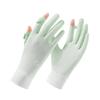 Ice silk gloves Thin women's summer outdoor riding driving touch screen full finger sunscreen shading light breathable gloves