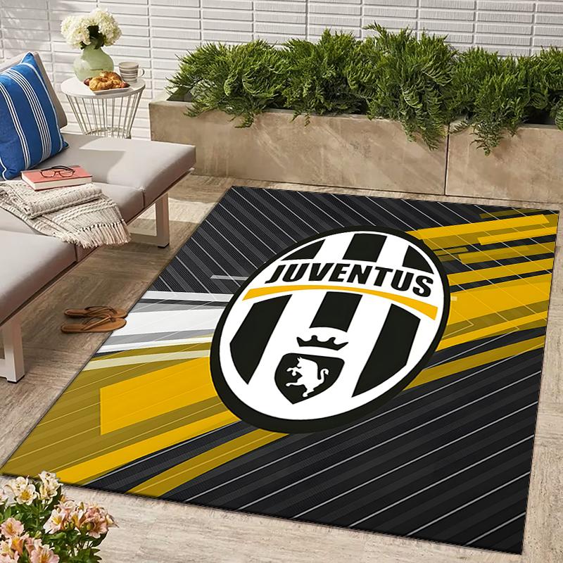 Juventus Design Area Rug - Non-Slip, Soft & Cozy Floor Mat for Living Room, Bedroom, Office - Indoor/Outdoor Decorative Carpet