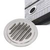 Air Ventilation Cover 304 Stainless Steel Round Exhaust Duct Grill Cap For Kitchen And Bathroom 100mm / 3.9in