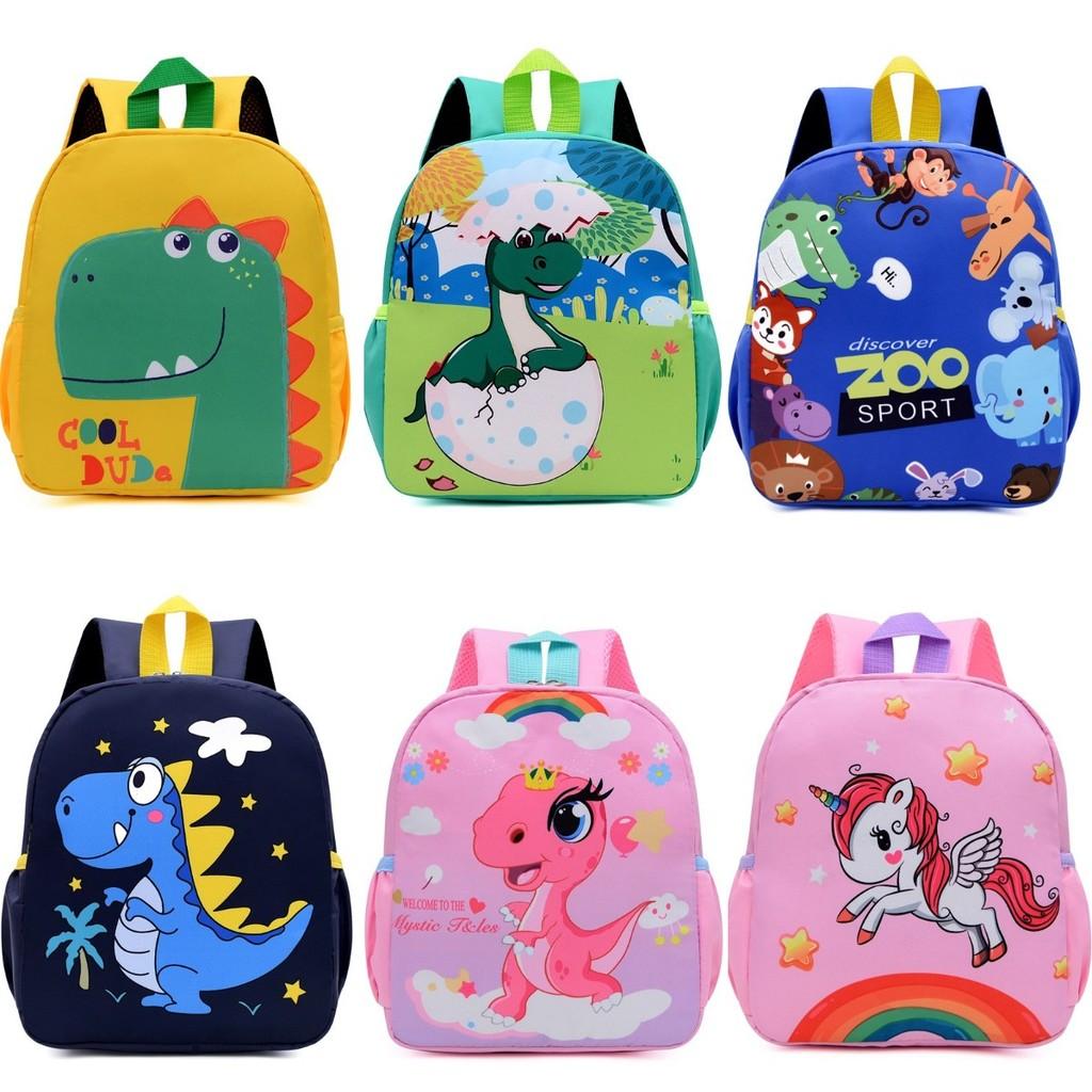 Trendy Cartoon Eva Dinosaur Backpack For Kids Breathable Lightweight School Bag