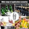 Beer Opener Crab Claw Shape Lid Remover Stainless Steel Manual Bottle Lid Opener For Beverage Wine Juice Kitchen Bar Restaurant