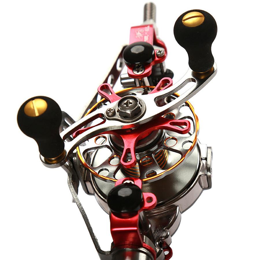 FULL-METAL Automatic Line Speed Ratio 2.5:1 Before Front Wheel Fishing Rod Modified Inside The Line Overnight Round Fishing Reel