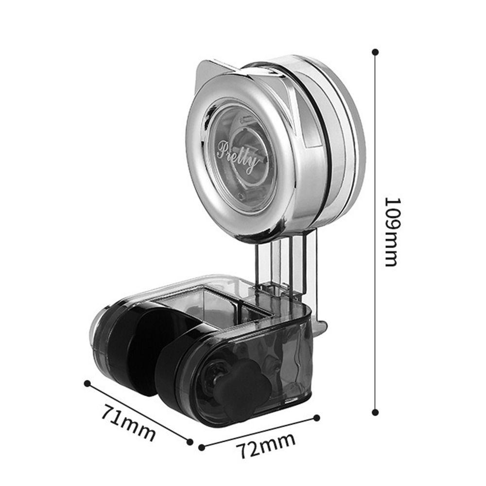 with Hooks Showerhead Bracket Suction Cup Sprayer Fixed Base Bathroom Accessories