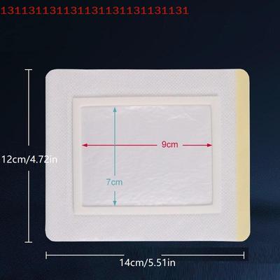 50 Pcs Disposable Air-Permeable Fabric Plaster Stickers Comfortable Navel Adhesive Body Patches Blank Plaster Patch for Belly Bu