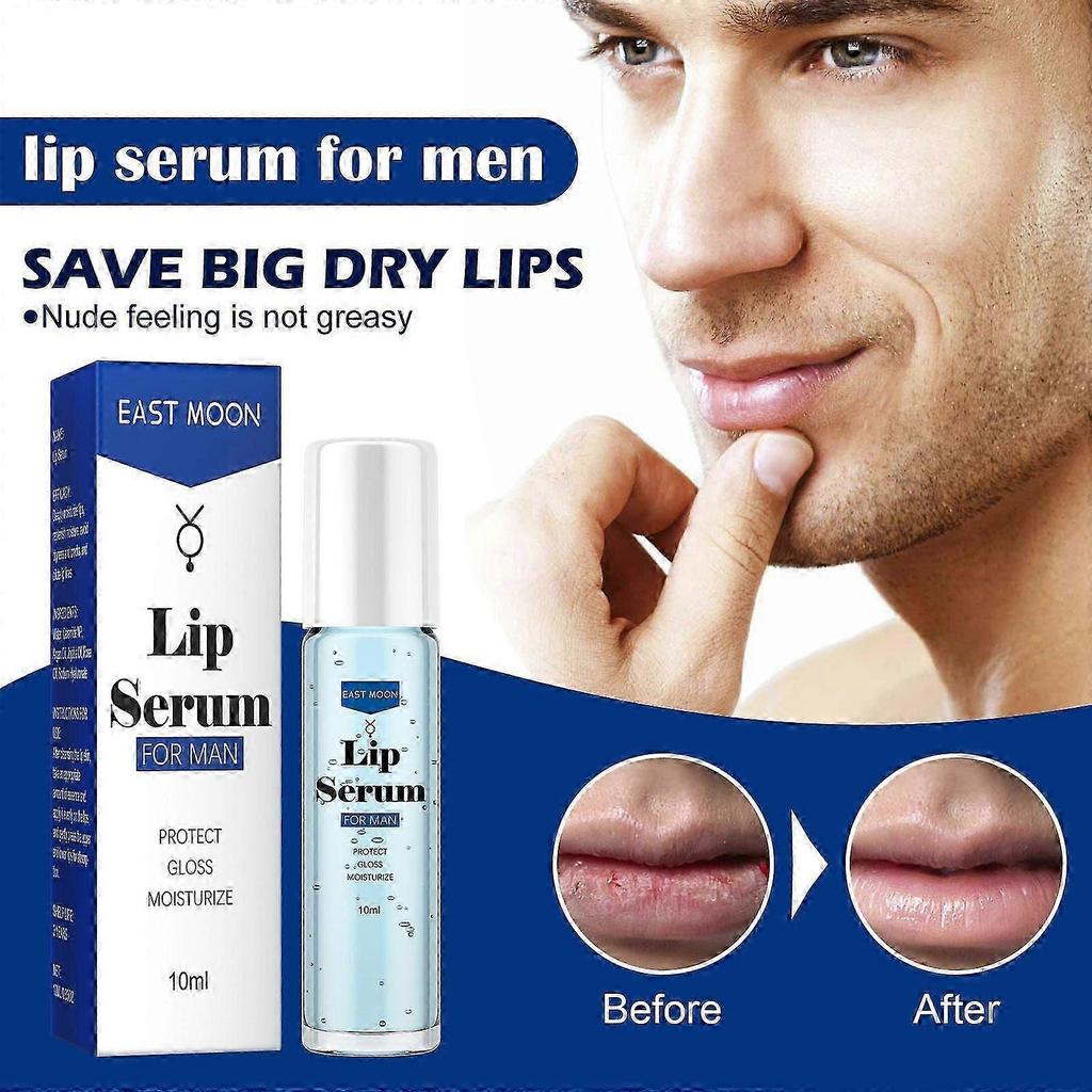 Moisturizing Lip Essence with Ceramide NP, Argan & Jojoba Oils  Exfoliating, Anti-Aging Lip Serum for Deep Hydration, Smooth, Plump, and Youthful Lips