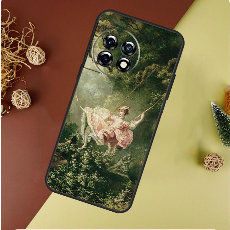 Oil Painting Art For OnePlus 13 13R 12 12R 11 9 10 Pro 8T 9RT 10T 10R N20 N30 Nord CE 2 3 4 Lite Phone Case