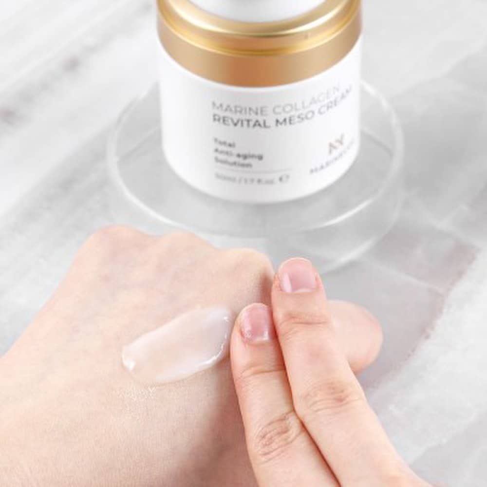 MARINECOS Marine Collagen Revital Meso Cream 50ML + Marine Pure Collagen Mask Soothing