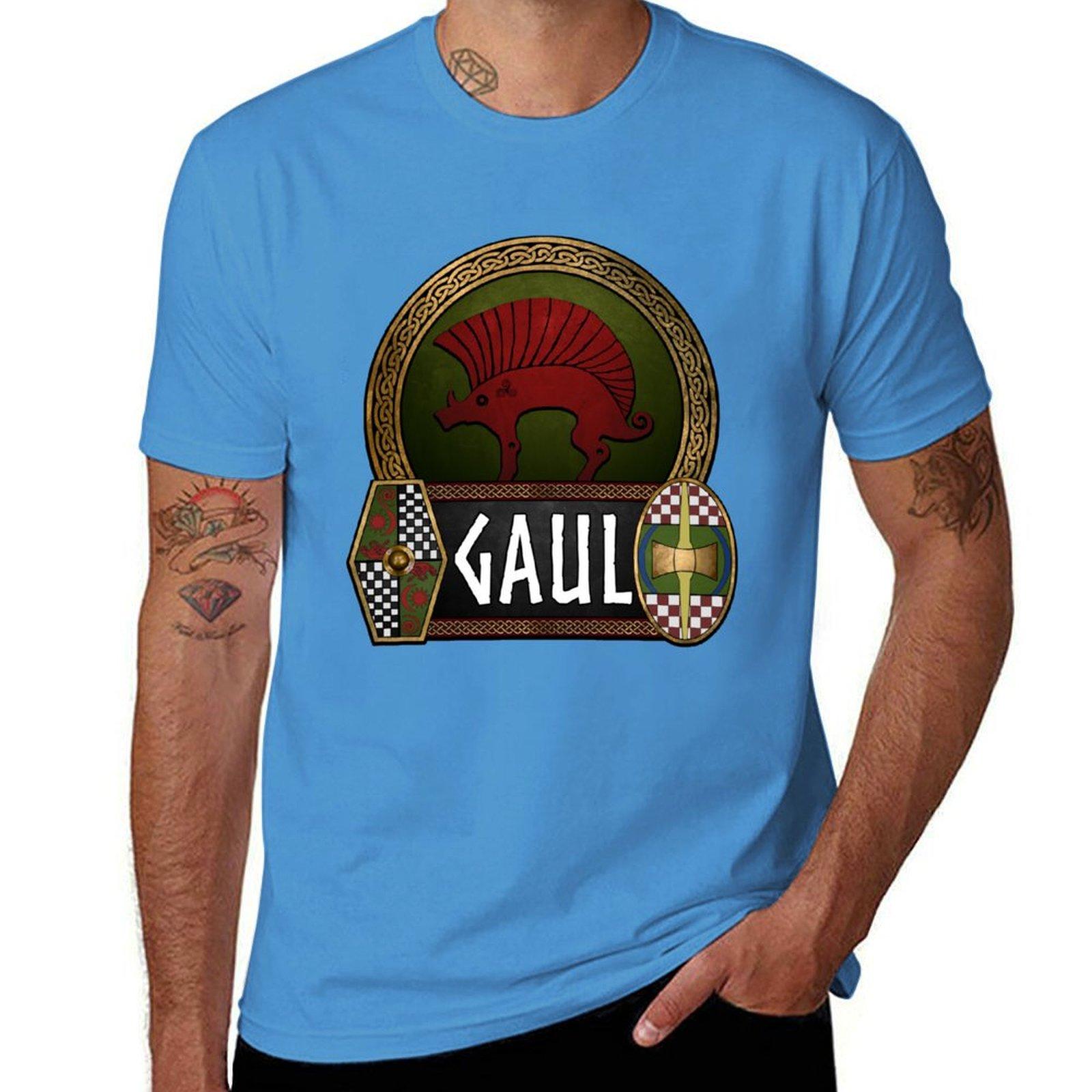 

Gaul Ancient Gaelic Warrior Symbol T-Shirt sublime anime oversized sports fans t shirts for men S