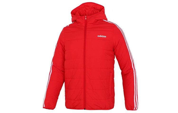 Adidas Puffer Jackets Men s Red Hooded Moderate Other H14198 XXL