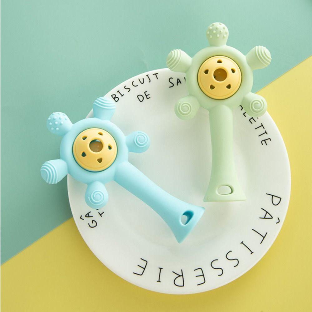 Developmental Kids Teether Toy Silicone Toddlers Teething Chewing Toy  Baby Accessories