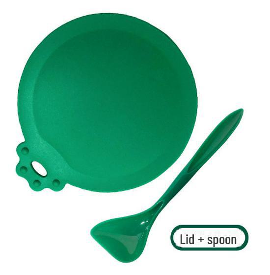 Capac din silicon pentru conserve de mâncare pentru animale de companie - Sigiliu 3-în-1 pentru păstrarea prospețimii pentru pisici și câini