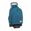BlackFit8-School Backpack with Wheels 905 BlackFit8 M313G Blue 32 X 42 X 15 Cm