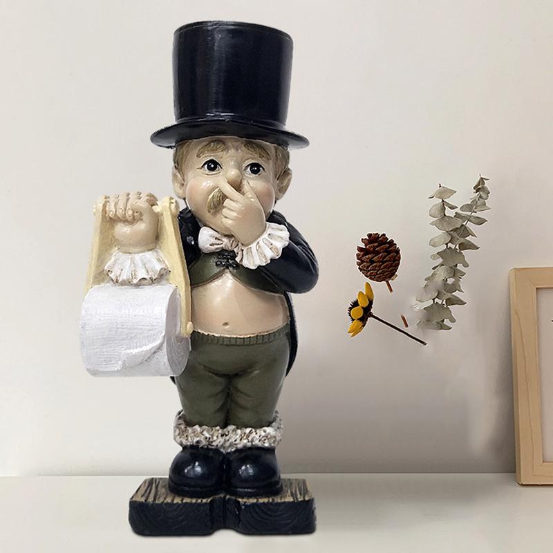 Toilette Mit Toilettenpapierhalter Modern Kreatives Harzornament Notakia Umarmendes Paar Skulpturen Heimdekoration Modern Romantische Liebe