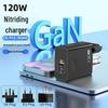 140W Multi-Port Charger with 100W PD Fast Charging, Digital Display, and Magnetic Wireless Charging Dock
