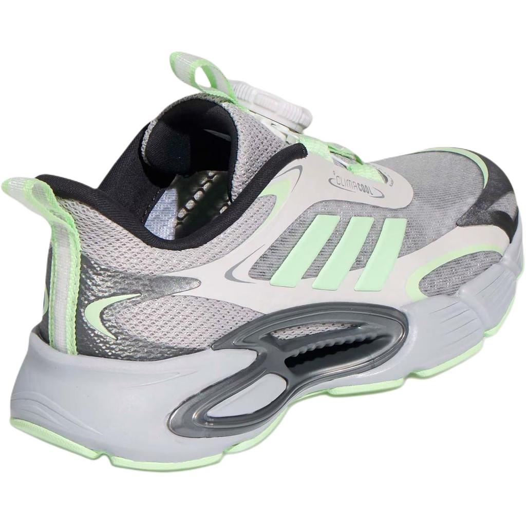 Adidas Climacool Ac Habu Comfortable Fit Non-Slip Wear-Resistant Rebound Low-Top Running Shoes Kids sneaker Gray Green KJ6875