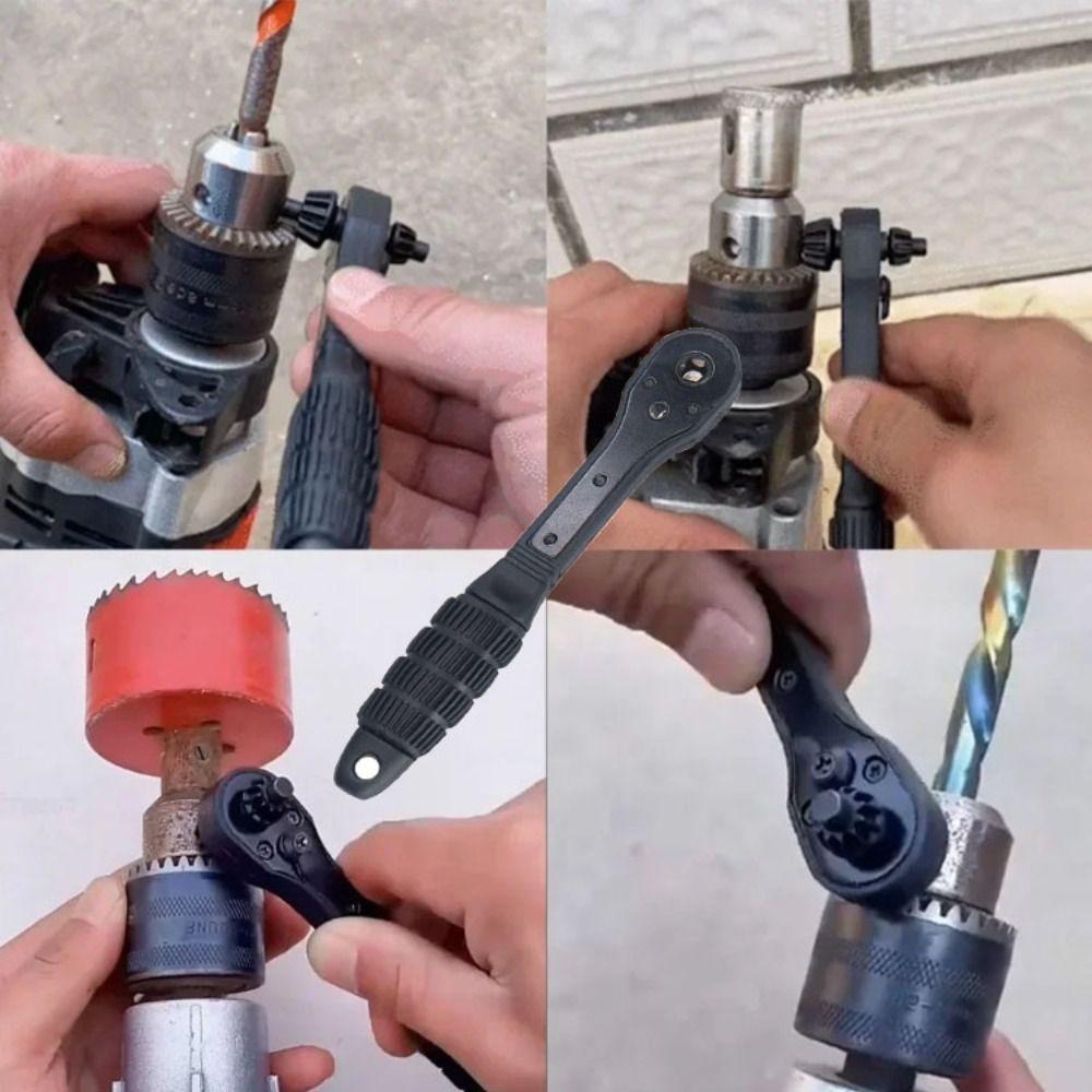 Eisenmaterial Austauschbarer Bohrfutter-Schlüssel Magnetischer Universal-Futter-Schlüssel Pistolenbohrmaschine