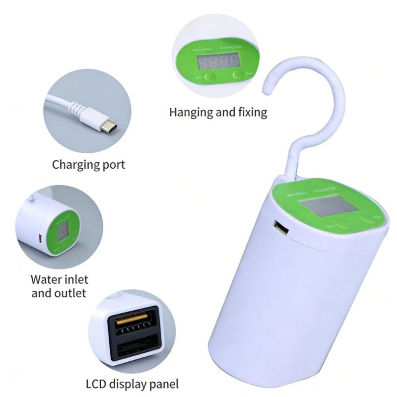 Electronic Garden Irrigation Device Providing 1 9 Days Interval Setting 2000mAh Battery
