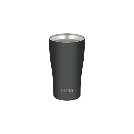 Thermos Vacuum Insulated Tumbler 340ml Matte Black Dishwasher Safe Thermos Structure Heat/Cold JDY-341C MTBK
