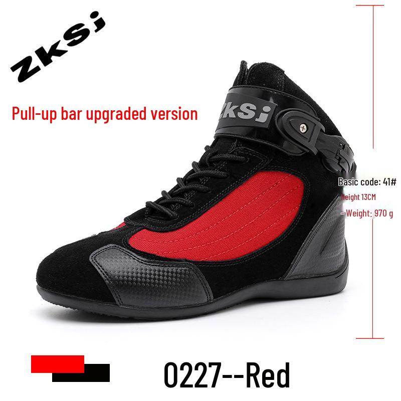 All-Season Breathable Motorcycle Riding Boots - Anti-Fall, Road Racing & Parkour Shoes