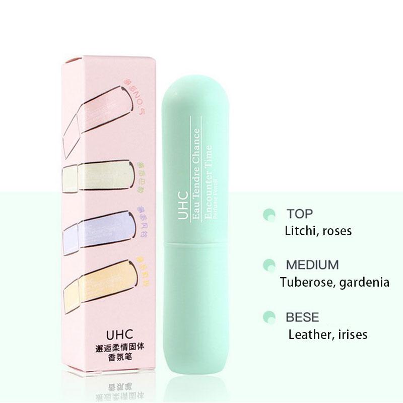 Portable Case Solid Perfume Fragrances Womens Mens Solid Balm Mild Long Lasting