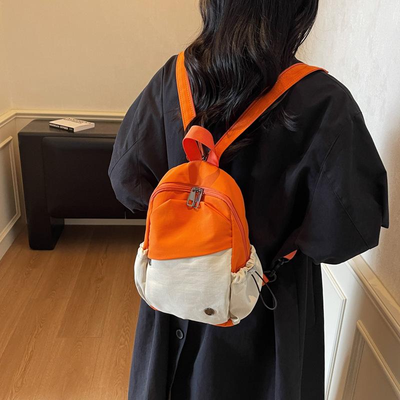 Niche design casual simple personality fashion backpack autumn new 2025 trend texture women's backpack