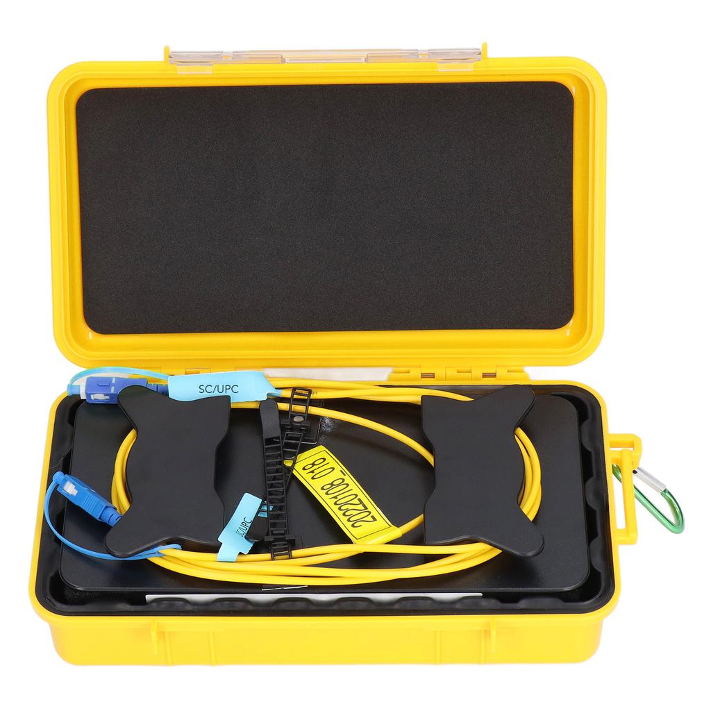 Optical Fiber Test Extension Cord OTDR Launch Jumper Cable Box Single Mode 2000 Meter